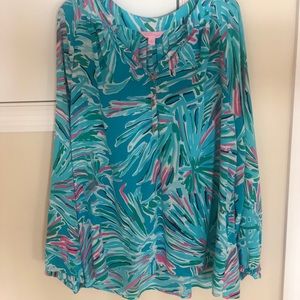 Lilly Pulitzer Elsa Long-sleeve Blouse ❤️ 🏝